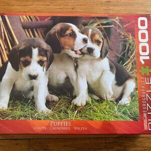 1000 pc. Jigsaw Puzzle "Puppies" by Eurographics